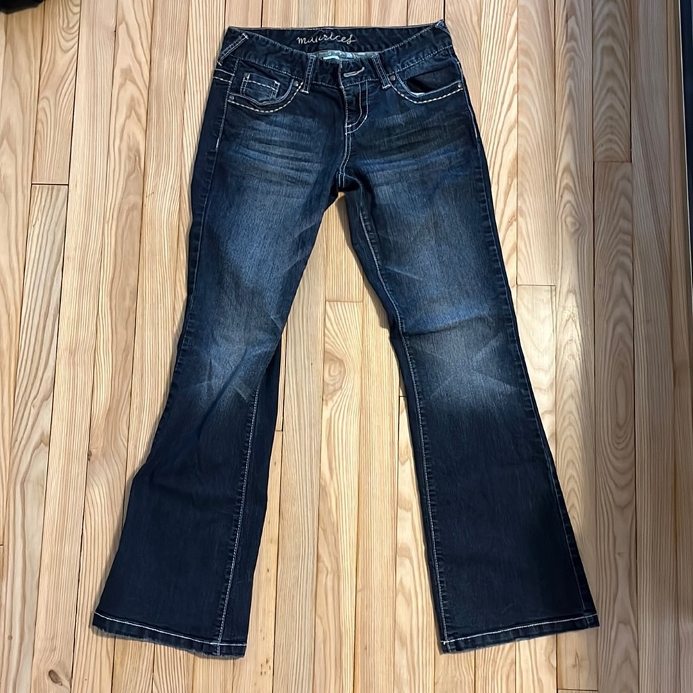 Bootcut faded jeans y2k​